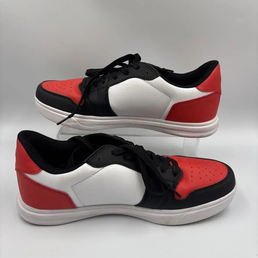 Brunswick Men's Fanatic Athletic Bowling Shoes Black/Red Size 8